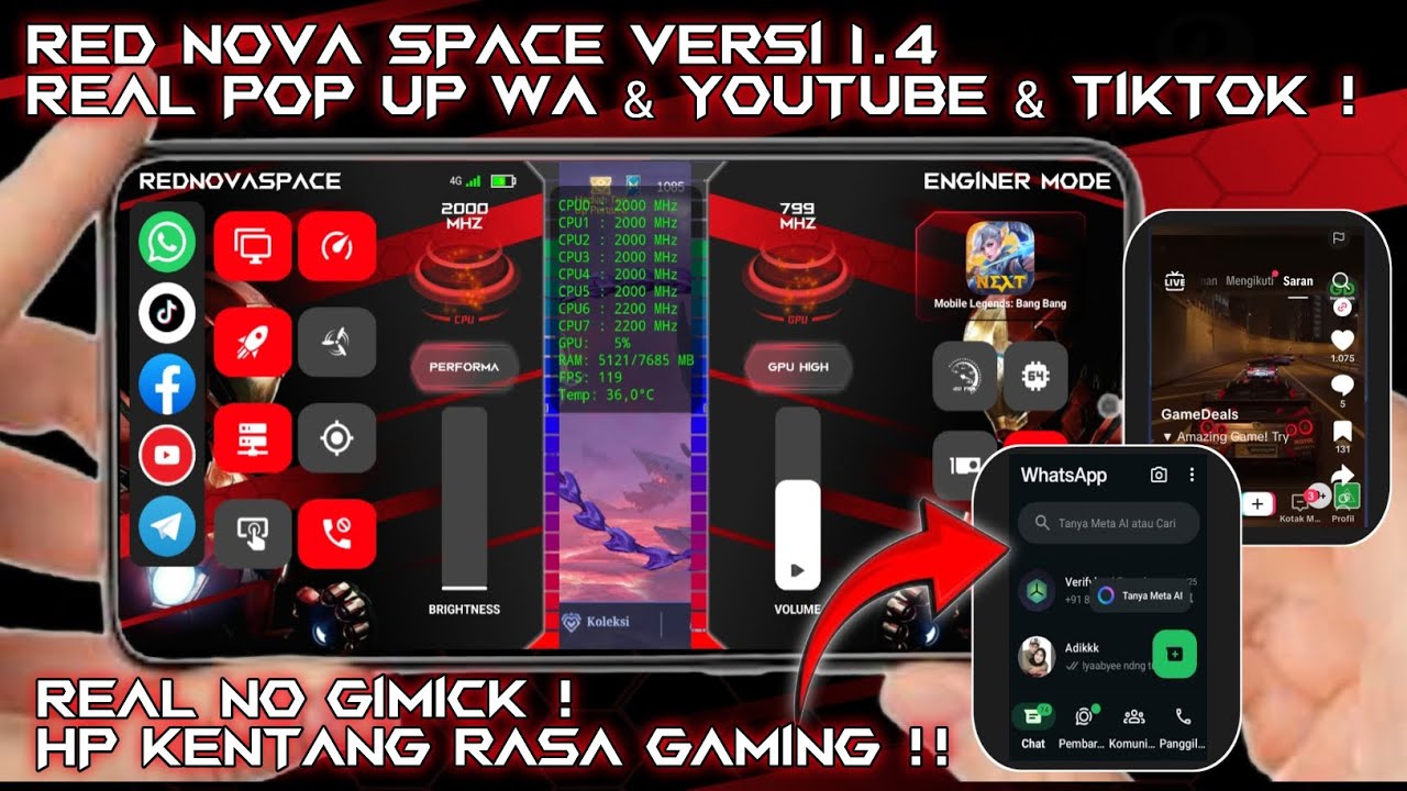 Лучший игровой ускоритель 2025 года — новейший игровой ускоритель WA PopUp для всех устройств