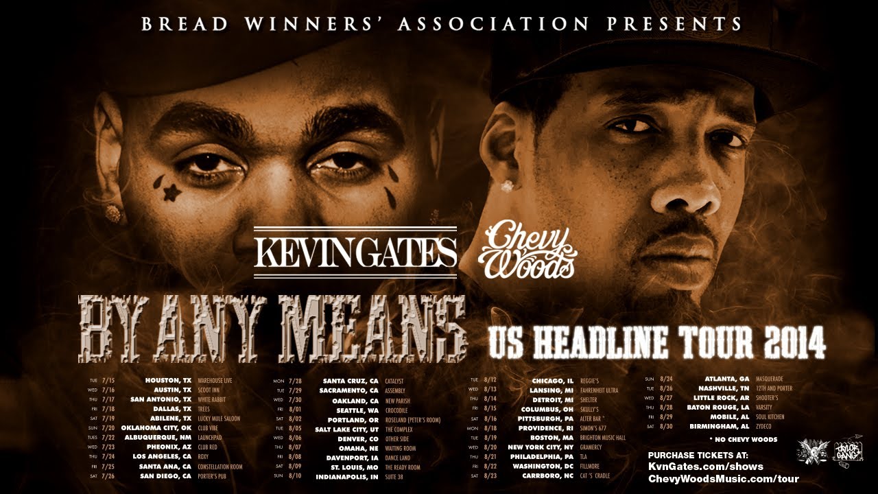 Kevin Gates By Any Means Tour (Promo) YouTube