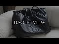 BAG REVIEW: CELINE CABAS DRAWSTRING CUIR TRIOMPHE BAG  | ALYSSA LENORE