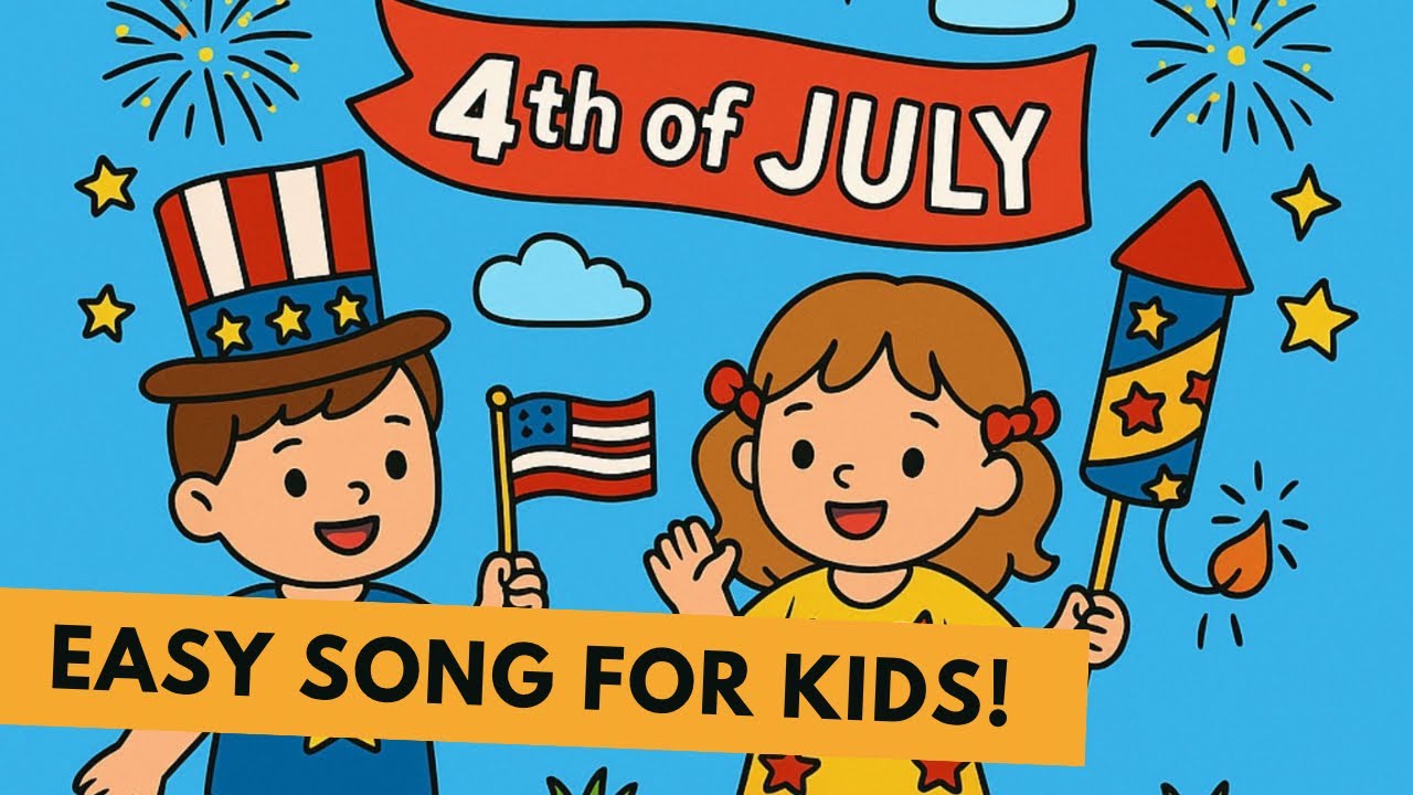 INDEPENDENCE DAY song for kids ! - YouTube