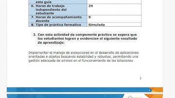 componente práctico del curso Programación 213023
