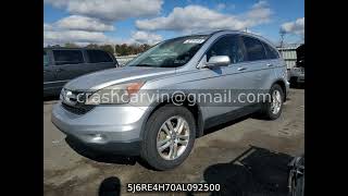 5J6RE4H70AL092500 - Honda CR-V 2010 5J6RE4H70AL092500 - Honda CR-V 2010