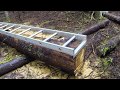 Milling logs into Lumber