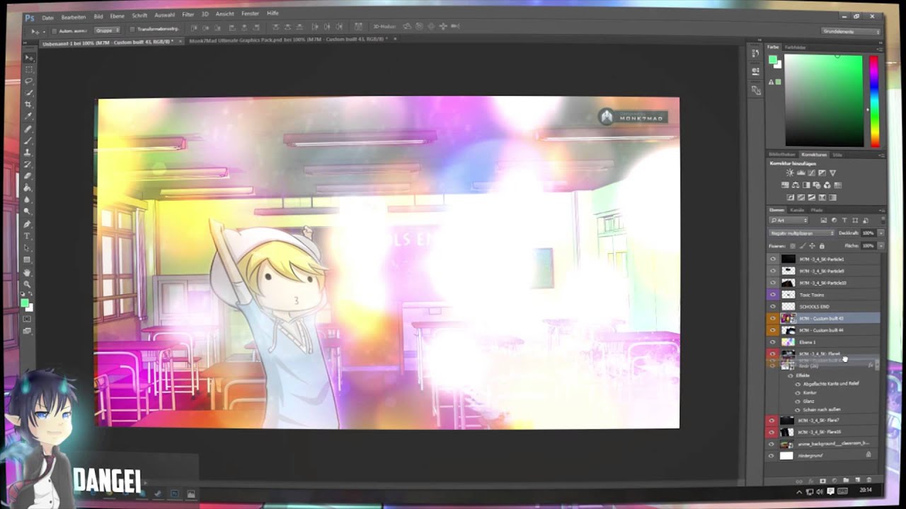 Anime Wallpaper Edit #4 | Speedart