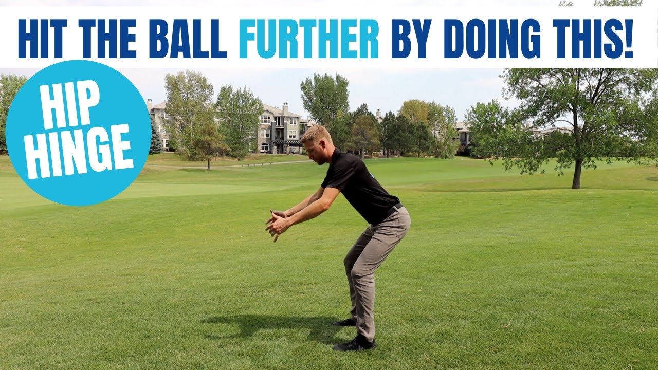 The importance of the HIP HINGE in your golf swing! - YouTube