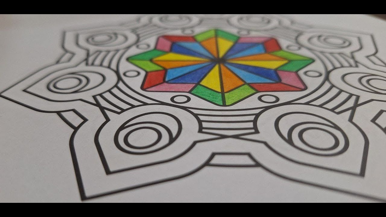 Mindful Mandala Coloring: Colors That Heal & Calm– Relax & Create stress relief  - 