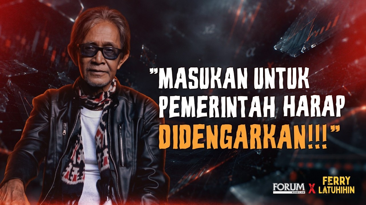 PROFESOR FERRY LATUHIHIN: KITA PERLU PARADIGMA PEMBANGUNAN BARU