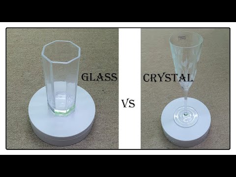 What is the difference between glass and crystal? - Friends of Glass