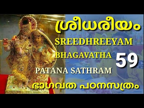 ശ്രീധരീയം ഭാഗവത പഠനസത്രം 59 SREEDHAREEYAM HAGAVATHA PATANA SATHRAM PerikamanaSreedharji