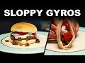 Sloppy gyros — easy homemade gyro-like sandwich