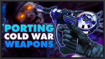 Porting Cold War Weapons into Black Ops 3