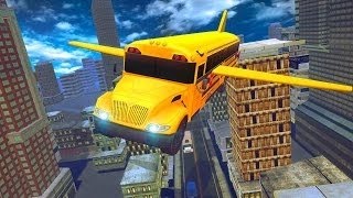 Flying Coach Bus Pilot 3D Gameplay Android/ ios For Kids/Nursery Rhymes screenshot 1