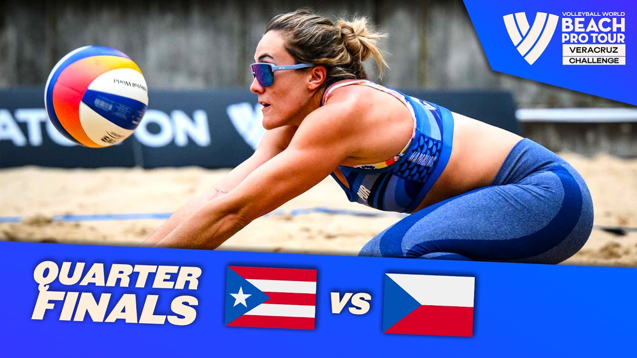 Gonzalez/Navas vs. Pavelková K./Pavelková - Quarter Final Highlights | Veracruz 2025 #BeachProTour