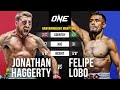 When Pressure STRIKES BACK 🥊 💥 Jonathan Haggerty vs. Felipe Lobo | Muay Thai Full Fight