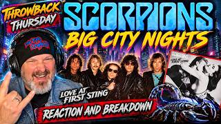 SCORPIONS “Big City Nights” Reaction & Breakdown | This 1984 Classic STILL ROCKS! 🤘