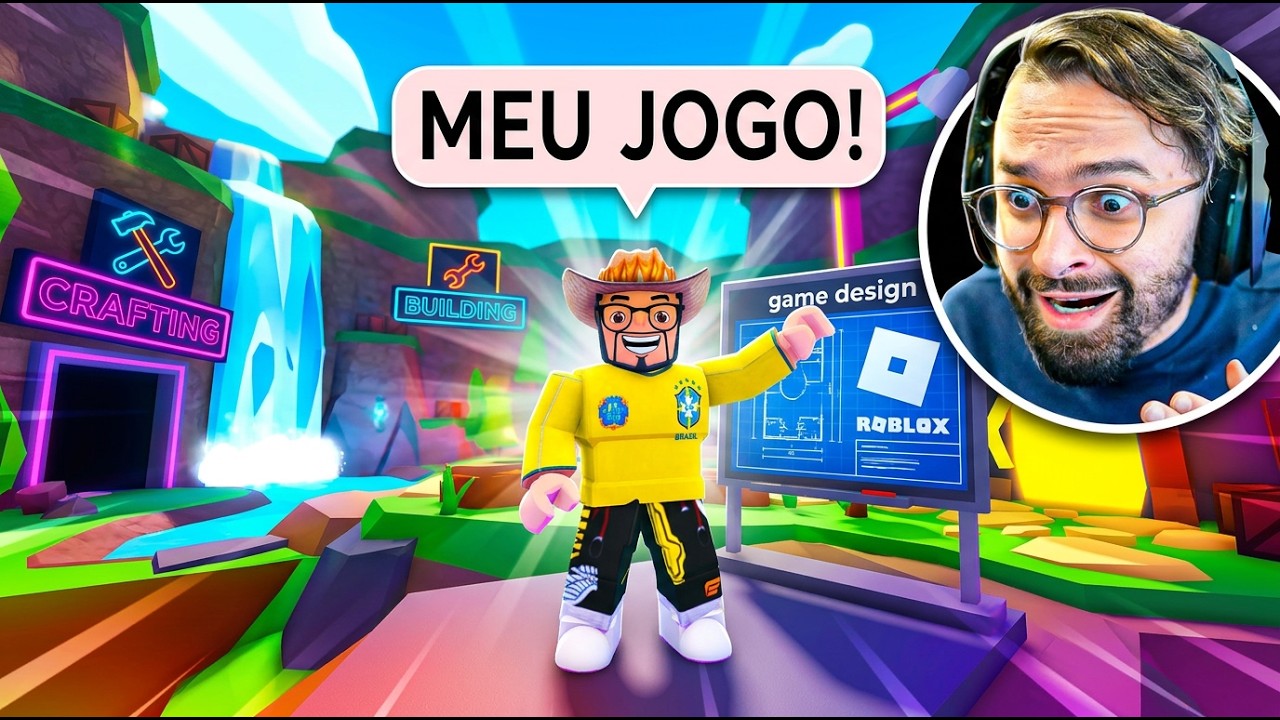 MEU JOGO NO ROBLOX FOI LANÇADO... 😱🔥