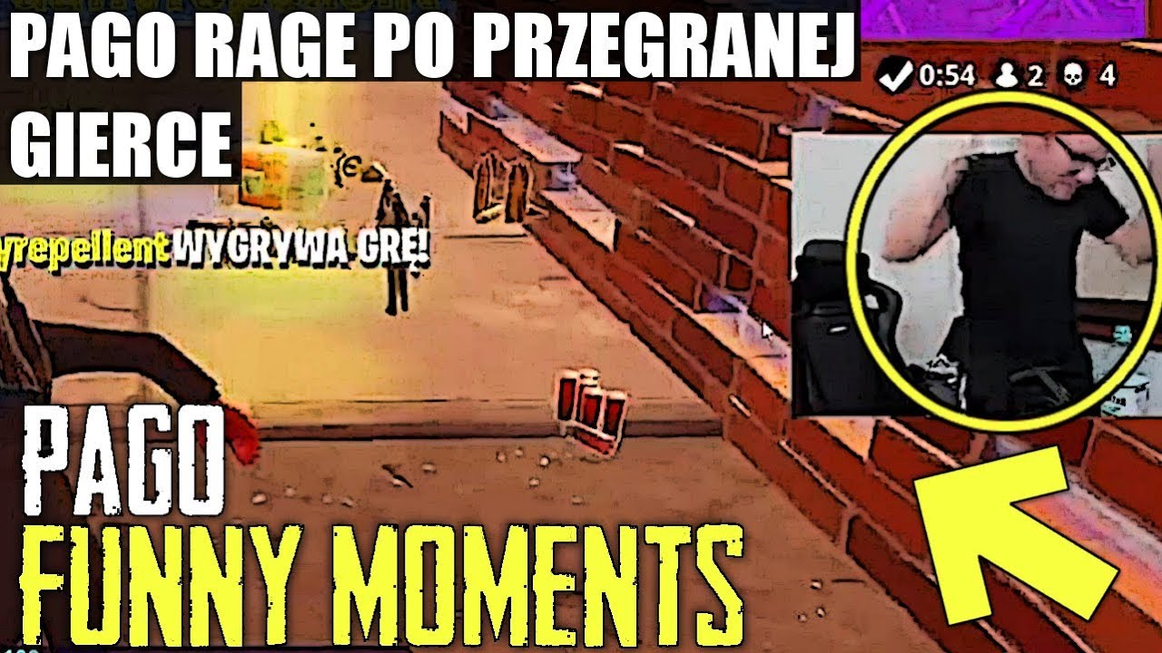 PAGO[RAGE PO PRZEGRANEJ GIERCE/WZROST PAGO/CS BOOST FAIL/SNAX WYZYWA OD ...