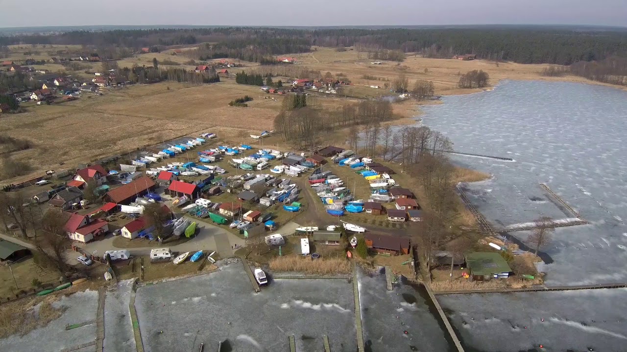 Wygryny, jezioro Bełdany 31.03.2018