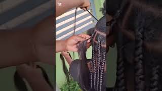 Learn how to braid with me. #Jumbo braids #viral #braids #braidstyles