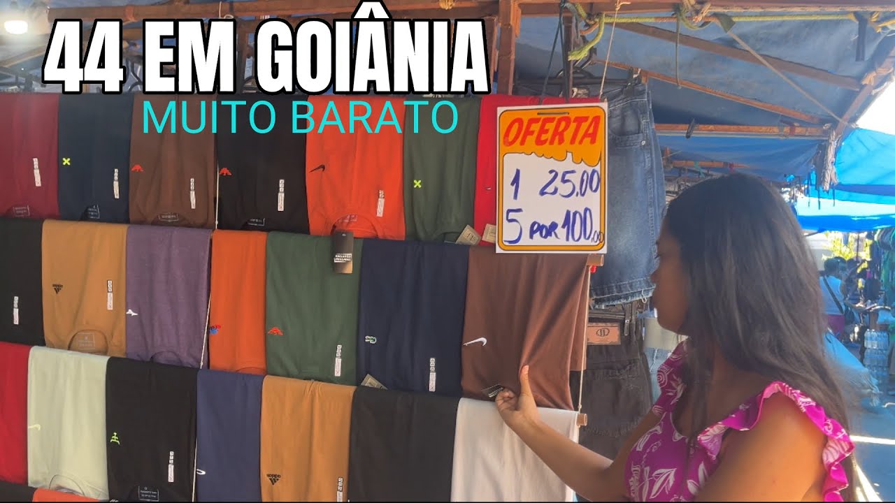 44 Feira de roupas em Goiânia 