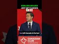 A HALF TRILLION dollars of investment just vanished from Canada into the US. 💸🚨#canada