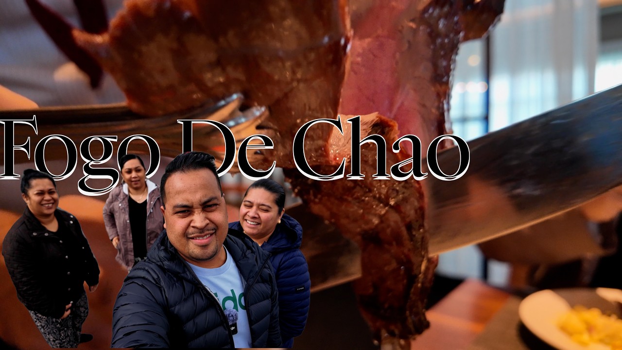 Taking family to eat at Fogo De Chao | Lunch time with family | M3E vlog