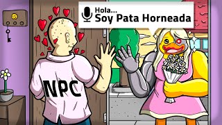 ME DISFRAZO de MUJER para ENGAÑAR a NPCs CONTROLADOS por INTELIGENCIA ARTIFICIAL