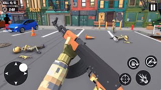 Combat War Mercenary Shooting _ Android Gameplay screenshot 1