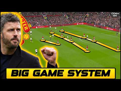 Micheal Carrick's NEW Man Utd 4-4-2 Explained