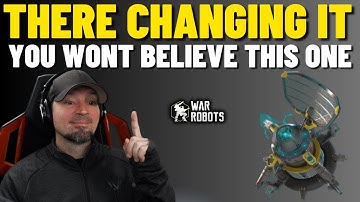 War Robots is Changing The Unstable Conduit Again ! | WR Breaking NEWS