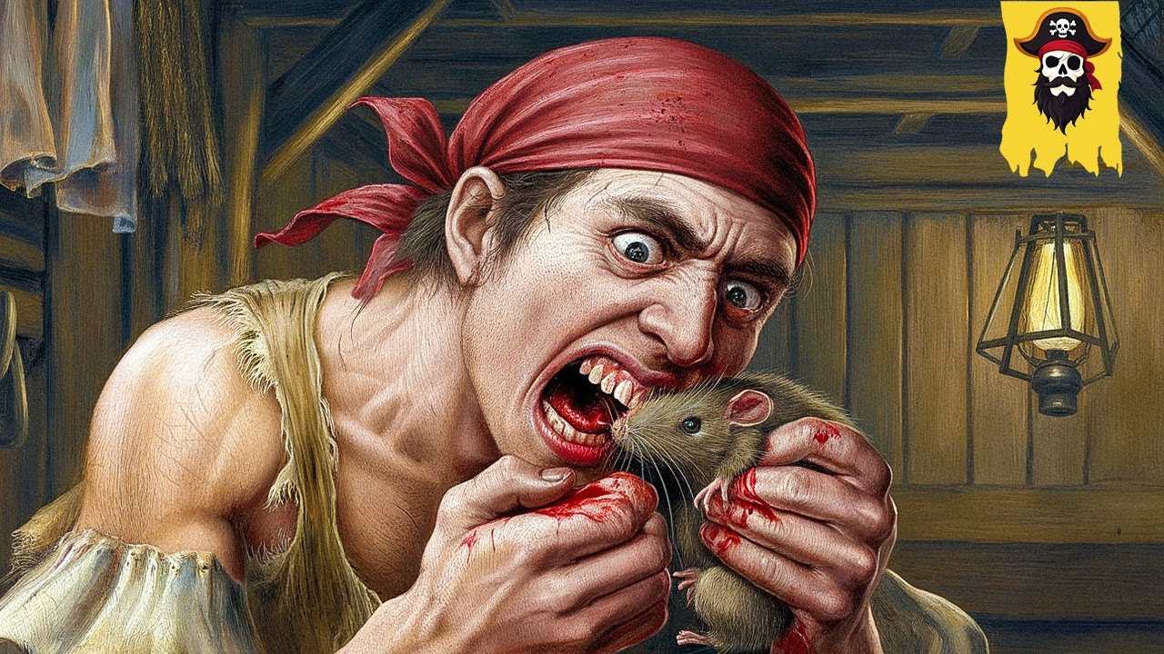 What Pirates Ate When They Were Truly Starving (not for sensitive eyes)