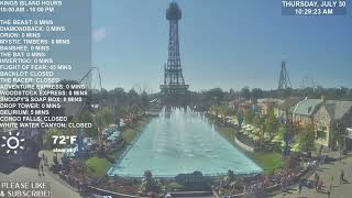 🎢 Live rolling look at wait times, weather, and cams from Cedar Point, Kings Island, and Car