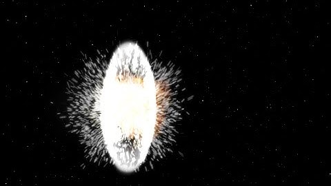 Death star explosion recreated in After Effects