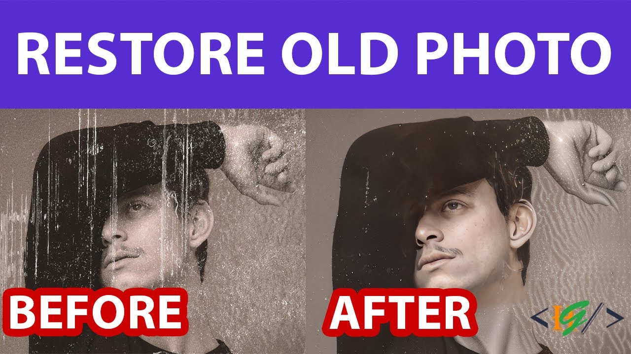 How to Restore Old Photo using AI with FlexClip | Fix Scratches | AI Old Photo Restoration