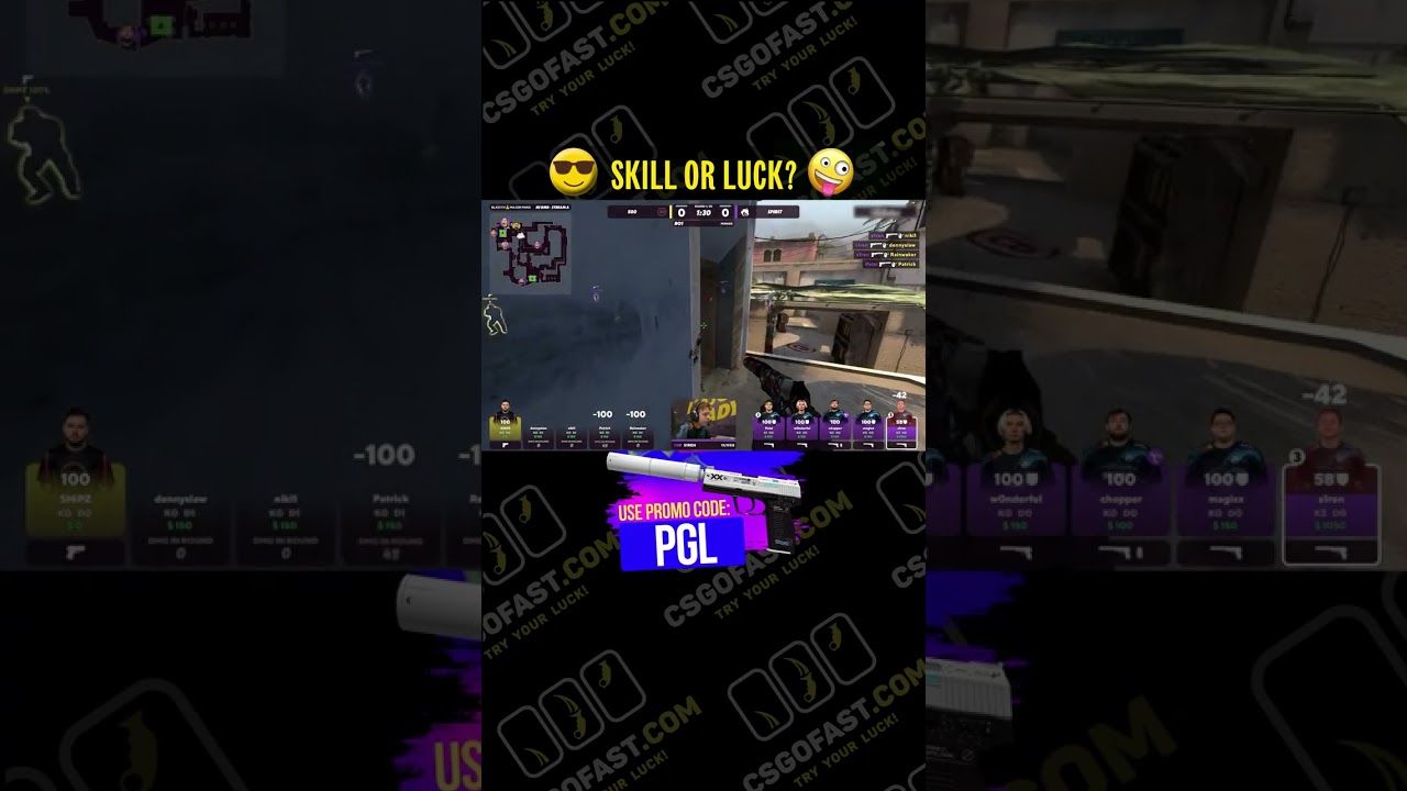 Skill or Luck? 🤨😮 