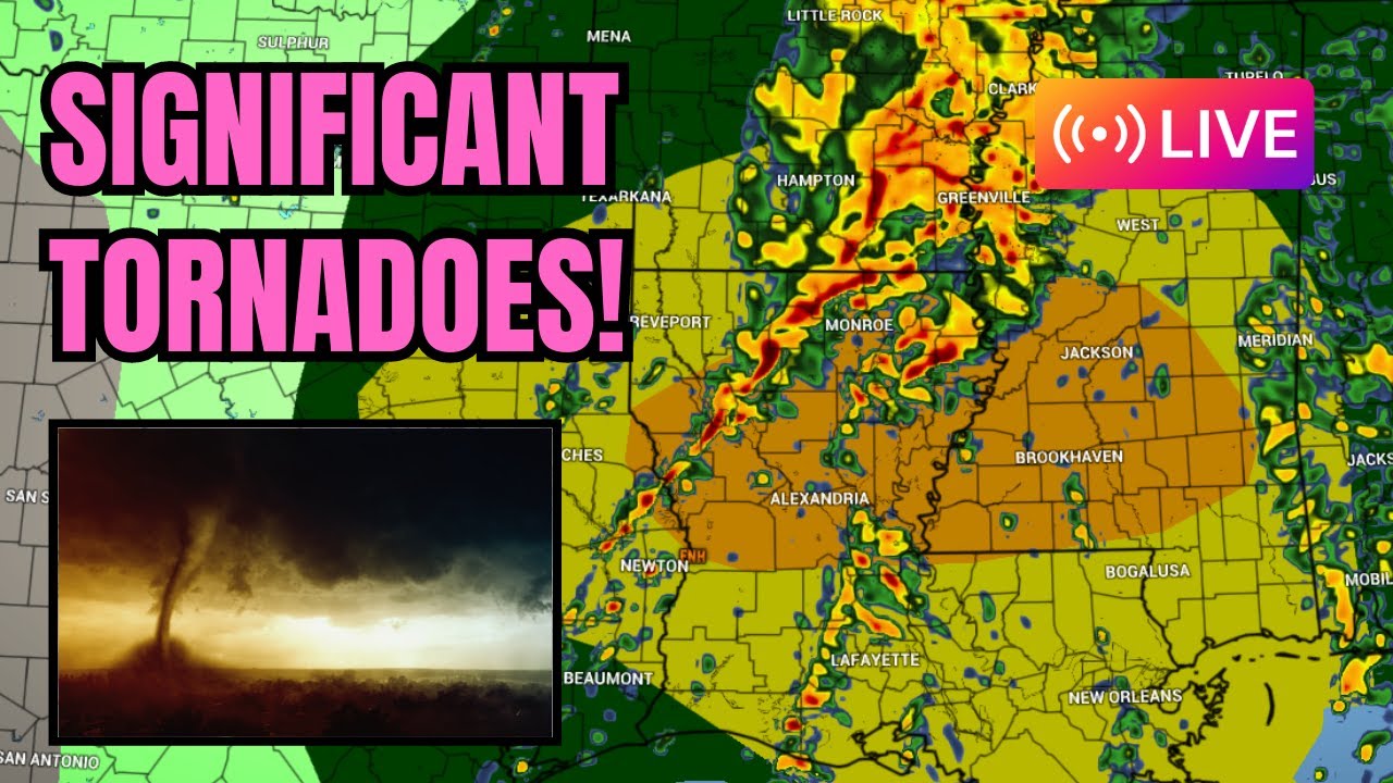 Major severe weather, tornado outbreak possible Monday - YouTube