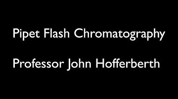 Pipet Column Chromatography