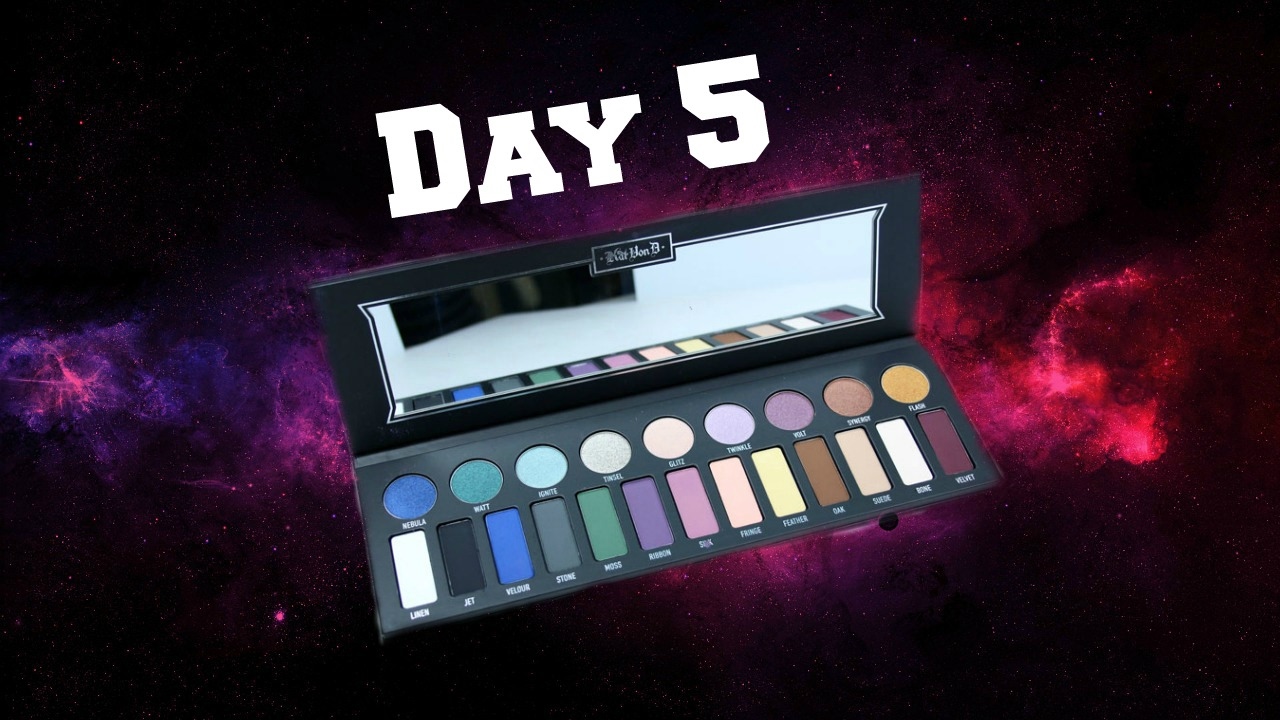 Weekly Palette Challenge Ft. KVD Metal Matte (Day 5)