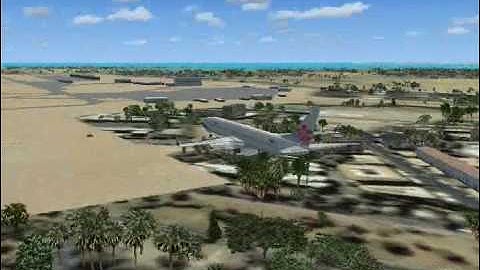 Flight Simulator:X My First Mouse Control Landing