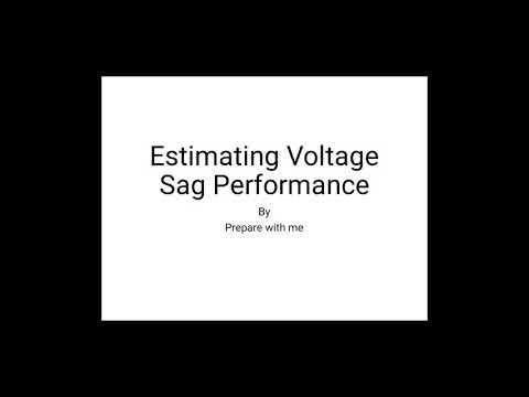 Estimating Voltage Sag Performance