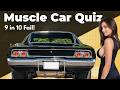 Classic Muscle Car Quiz: Can You ID the Tail Lights? (Expert Challenge)