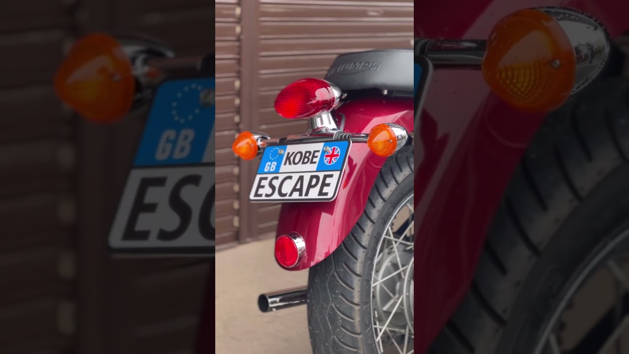 TRIUMPH ボンネビルT100 大和ステンレストライアンフタイプマフラー