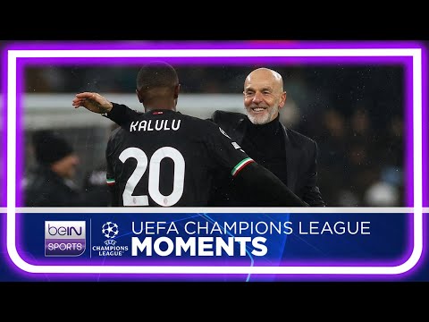 AC Milan celebrate after reaching UCL last 8 for the first time in 11 years! | UCL 22/23 Moments