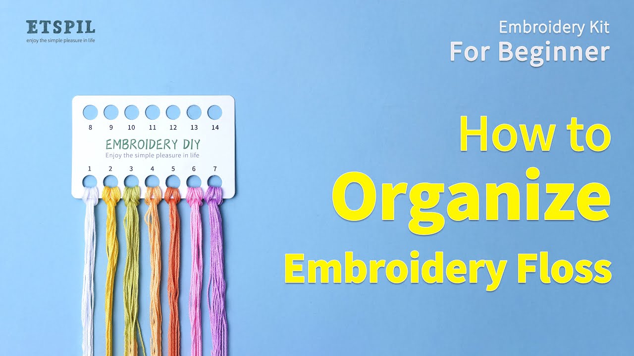 Как организовать хранение ниток для вышивания? #вышивка #советыповышиванию