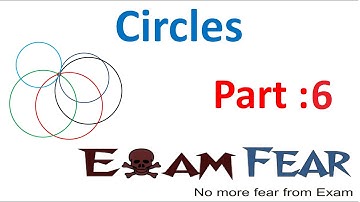 Maths Circles part 6 (Equal chord & their distance from center) CBSE class 9 Mathematics IX