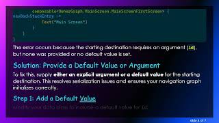 Type Safe Navigation in Jetpack Compose: Handling Starting Destinations with Arguments