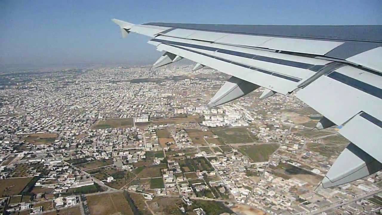 Décollage de Tunis en A 320