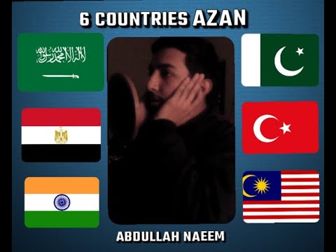 6 countries azan  this man can do different azan