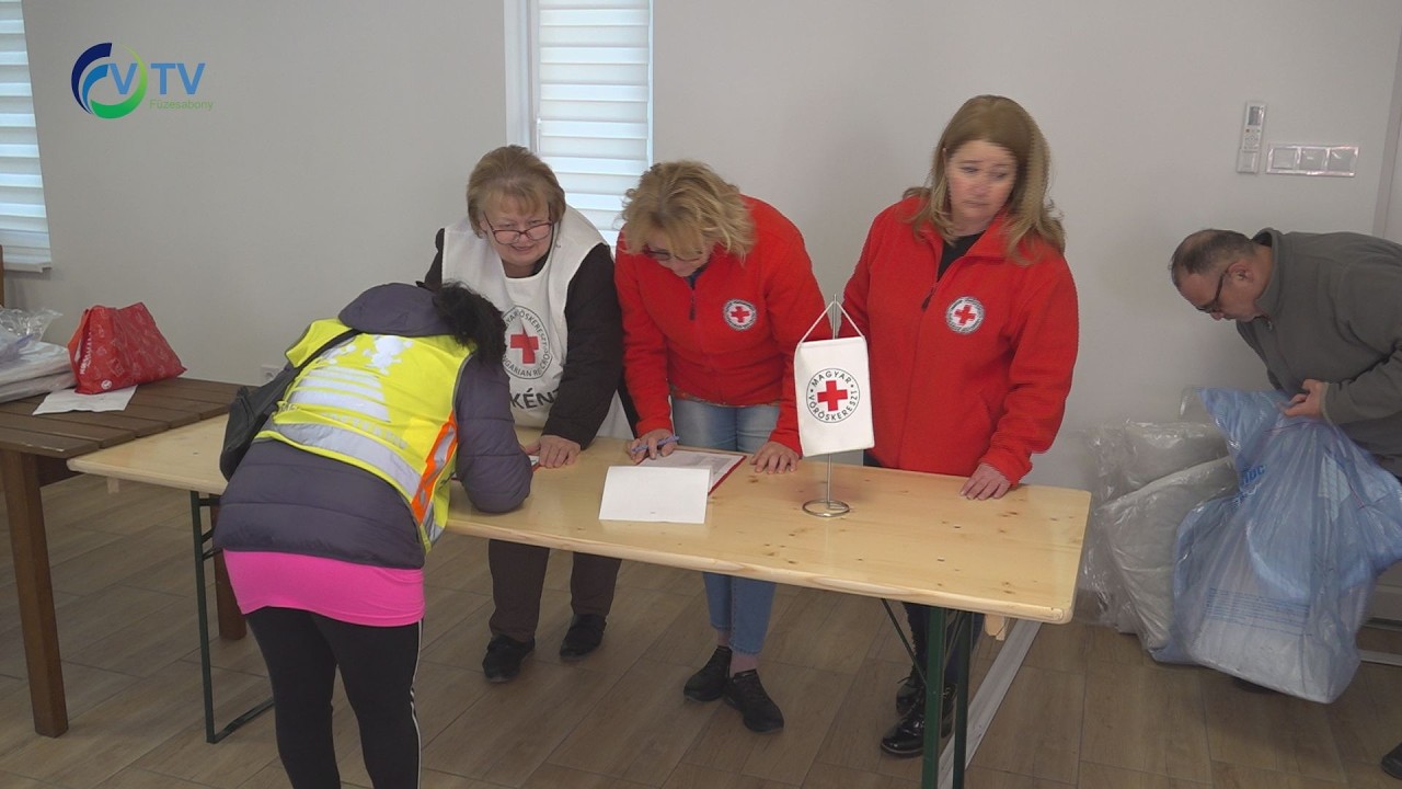 Újabb adomány a Vöröskereszttől