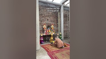 Cất nóc nhà thờ 3 gian bê tông giả gỗ #nhà_thờ_bê_tông_giả_gỗ #nhà_thờ_họ